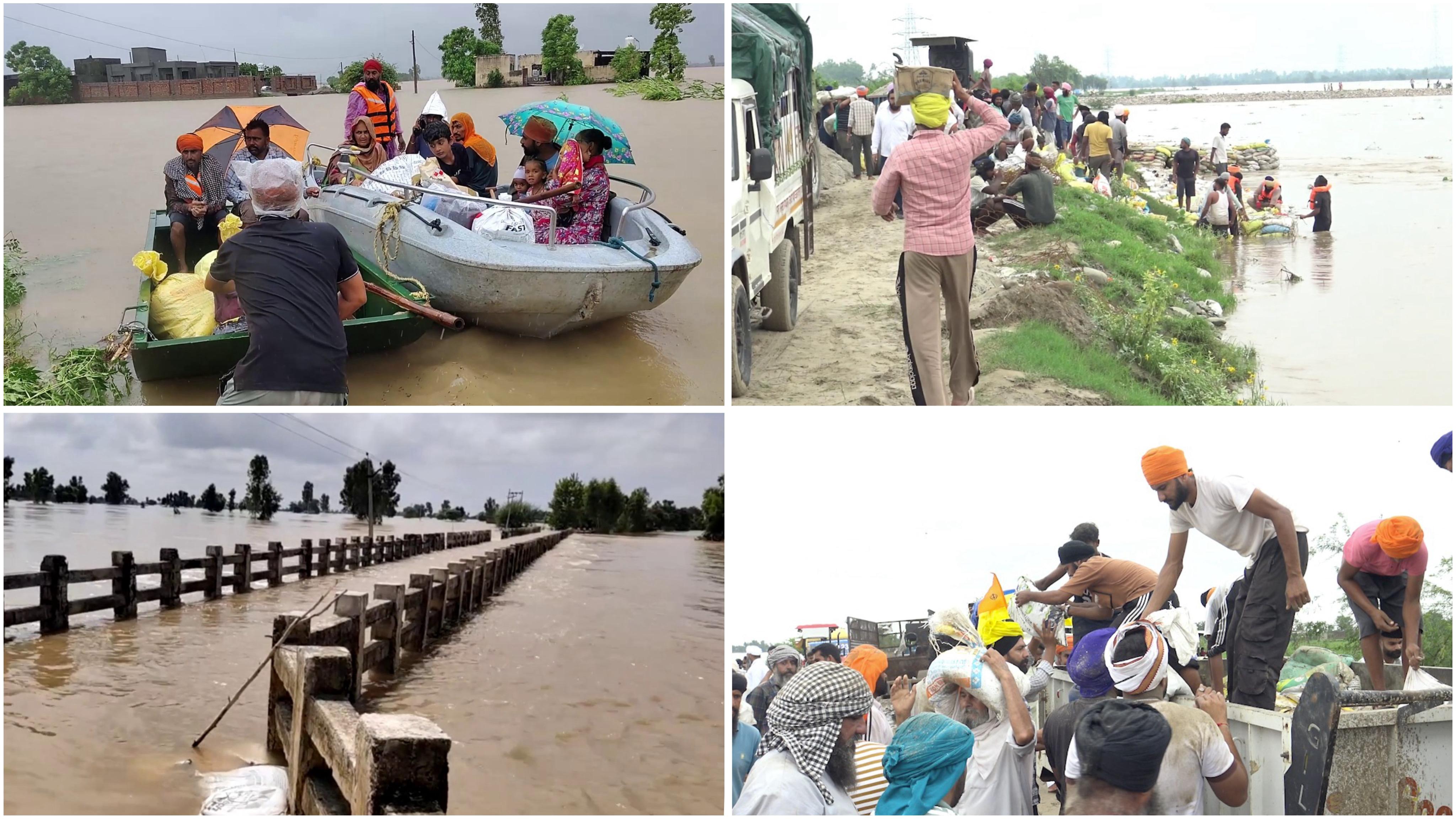 Let us all come together to help the flood-affected families of Punjab (India).